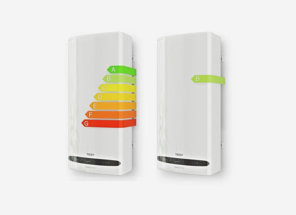 Clasa energetica B a boilerelor electrice BelliSlimo